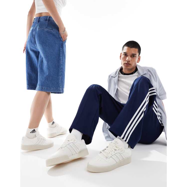 adidas Originals Rivalry Lux Low Sneaker in WolkenweiB ASOS