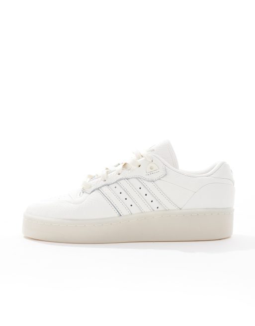 adidas Originals Rivalry Lux Low sneakers in cloud white ASOS