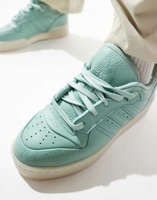 ★adidas★ Rivalry Luxe Low Mint adidas Originals Rivalry Lux Low sneakers in green | ASOS