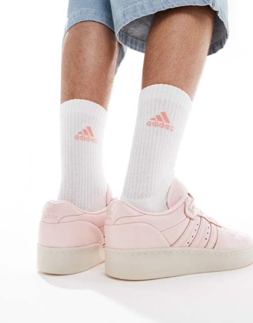adidas Originals Rivalry Lux Low sneakers in sandy pink | ASOS