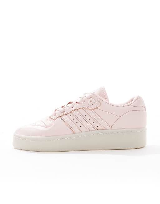 adidas Originals Rivalry Lux Low trainers in sandy pink | ASOS