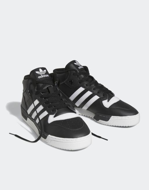 Adidas alte nere outlet e bianche