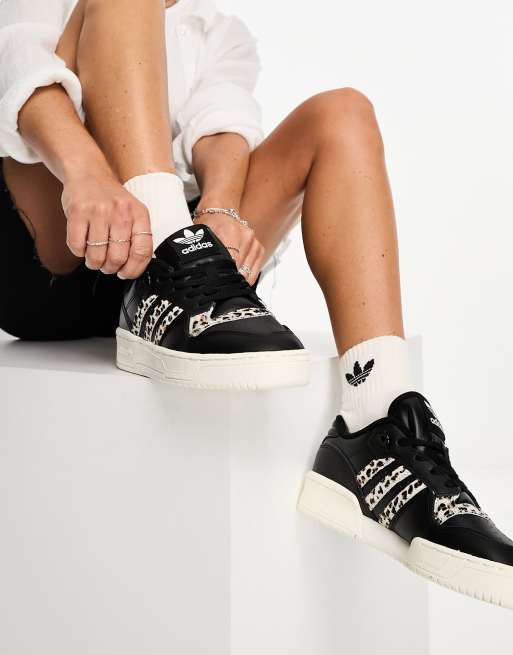 Adidas stan smith 2024 nere e leopardate