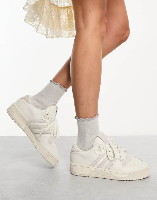 adidas Originals Rivalry sneakers in white | ASOS