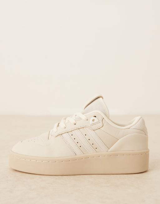 adidas Originals Rivarly Lux Low sneakers in off white