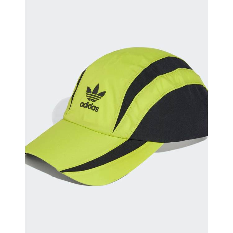 ★adidas★ Road Cap Semi Solar Yellow Black JI9469 adidas Originals Road cap in semi solar yellow / black | ASOS