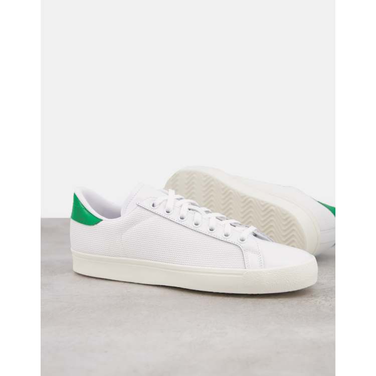 adidas Originals Rod Laver Sneaker in WeiB und Grun ASOS