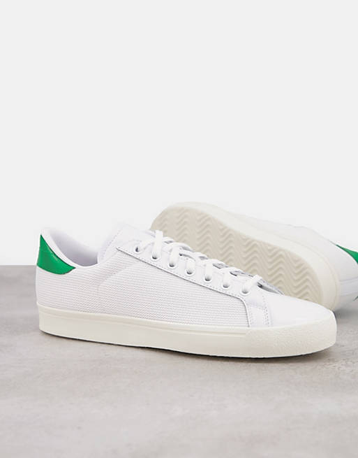 adidas Originals Rod Laver vintage sneakers in white | ASOS