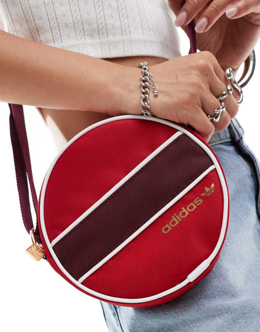 Adidas crossbody bag red best sale