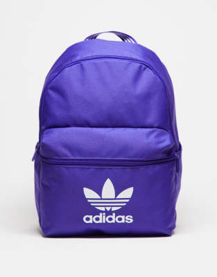 adidas Originals - Rucksack in Blau mit Dreiblatt-Logo-Marineblau