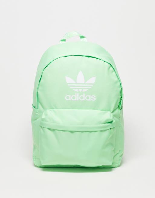 adidas Originals – Rucksack in Grün mit Dreiblatt-Logo