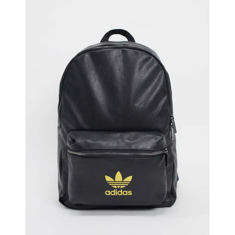 Adidas rucksack store schwarz gold