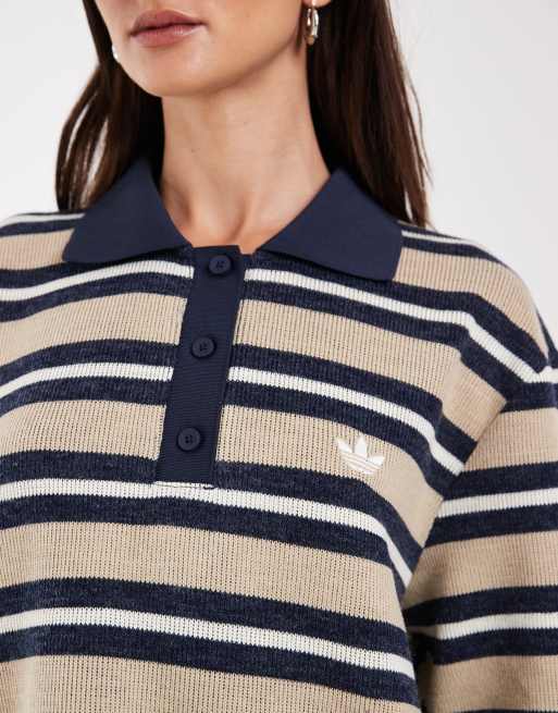 adidas Originals Rugby-Polohemd in Marineblau, 4 von 4