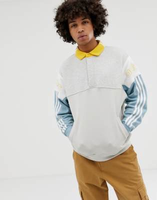 adidas originals rugby sweatshirt