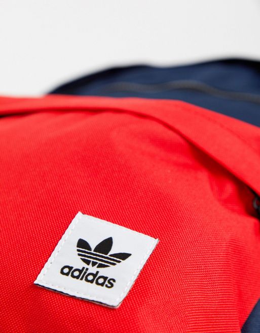 Adidas Originals Rugzak Met Klein Logo In Marineblauw Asos