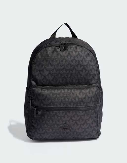 adidas Originals - Rugzak met monogram in zwart