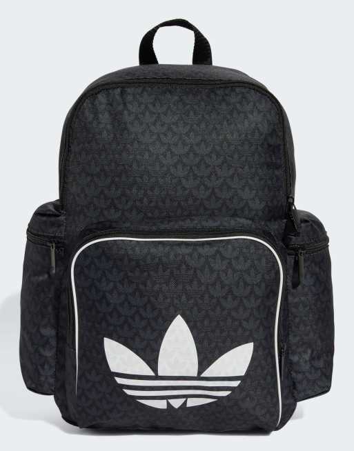 adidas Originals - Rugzak met monogram in zwart