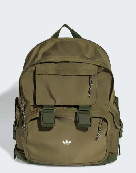 adidas Originals rygsæk i olive strata - view 1
