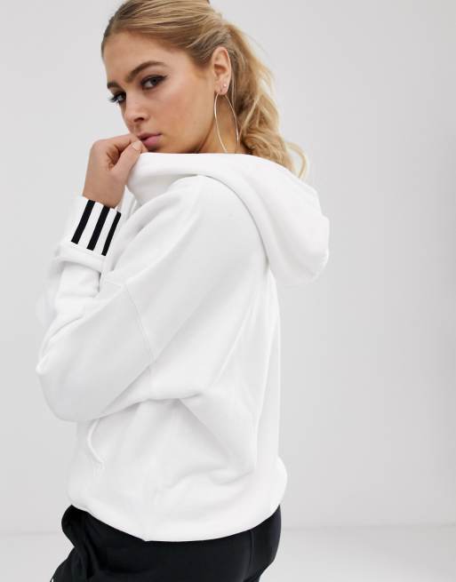 adidas – originals – ryv – biała bluza z kapturem adidas – originals – ryv – biała bluza z kapturem