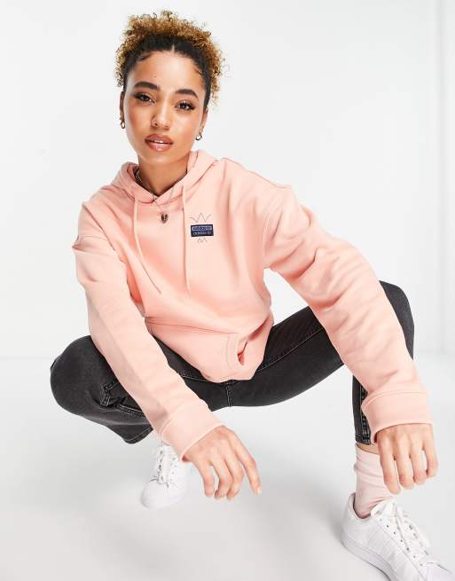 Adidas originals – ryv – cheap sweatshirt in rosa