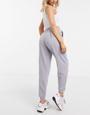 lilac adidas track pants