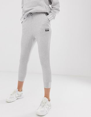 adidas originals ryv cuffed joggers in grey