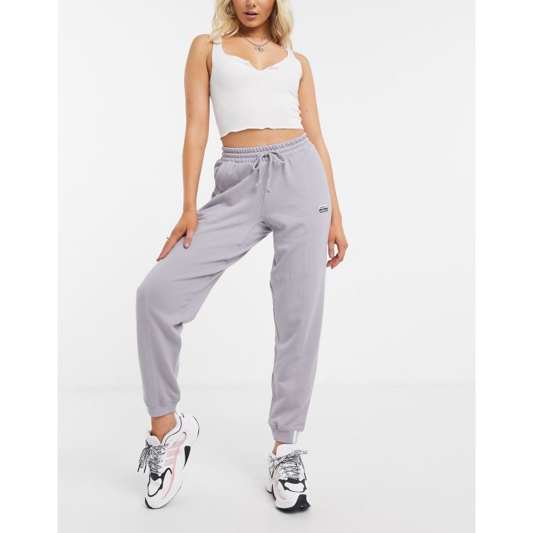 adidas Originals RYV cuffed sweatpants in black ASOS