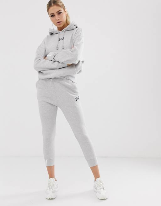 adidas Originals RYV cuffed trackies in grey | ASOS