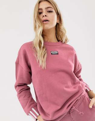 adidas felpa rosa