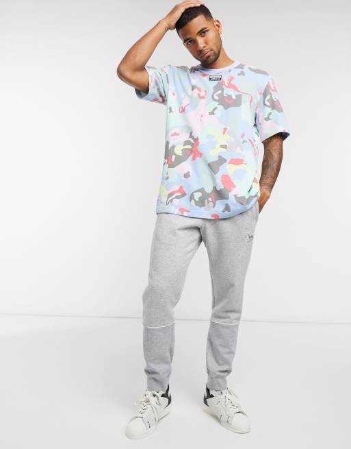 adidas Originals RYV festival t-shirt in all over camo print | ASOS