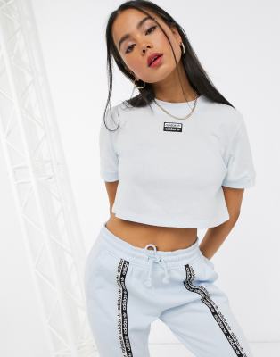 adidas Originals RYV fitted cropped t 