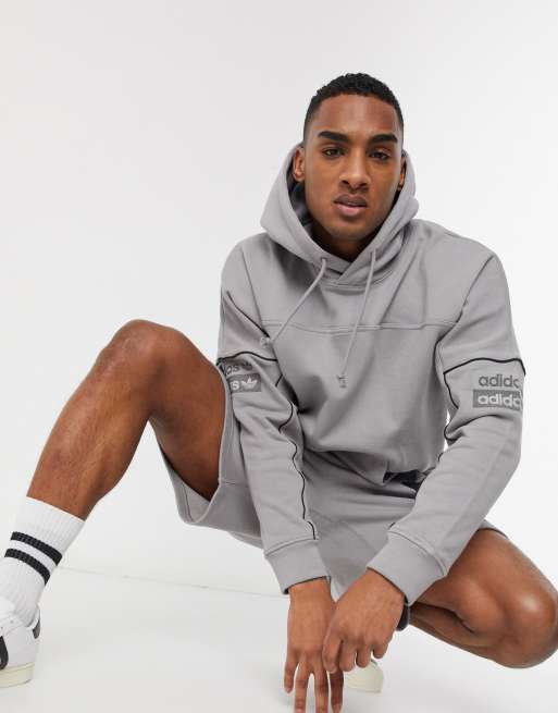 Adidas cheap grauer hoodie