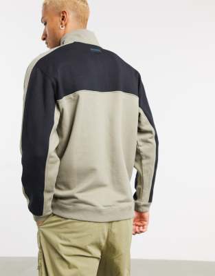 adidas originals half zip fleece