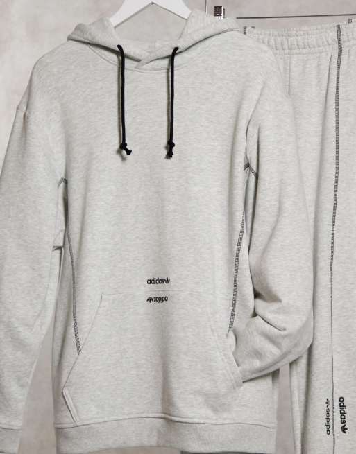 Adidas ryv 2025 hoodie grey womens