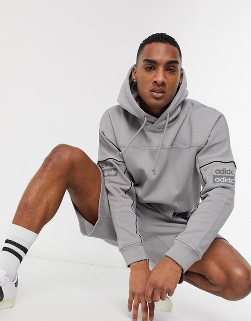 adidas Originals RYV hoodie in grey