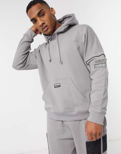 Adidas originals ryv store hoodie in grey