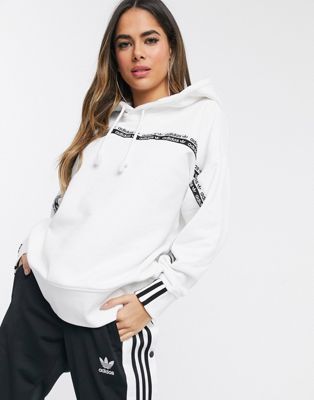 adidas Originals RYV hoodie in white | ASOS
