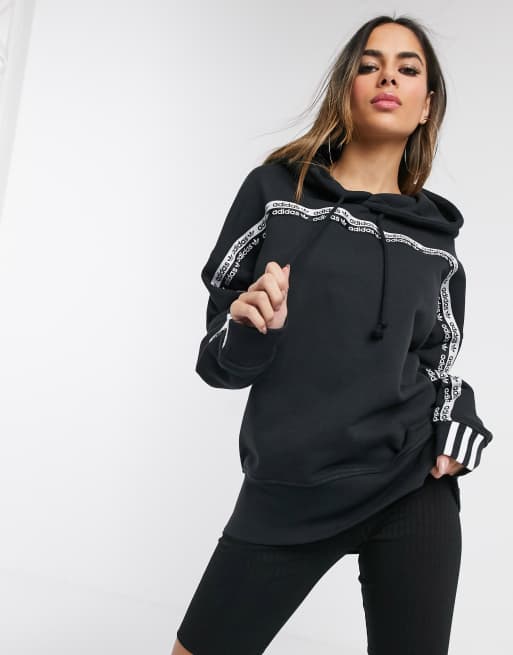 Adidas originals ryv on sale hoodie in black