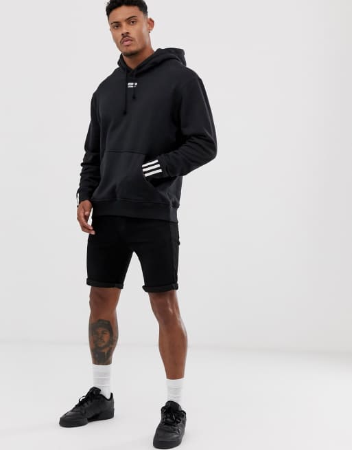 Adidas originals store ryv hoodie black