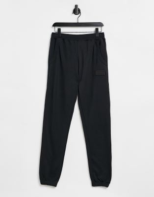 adidas originals ryv cuffed jogger in black