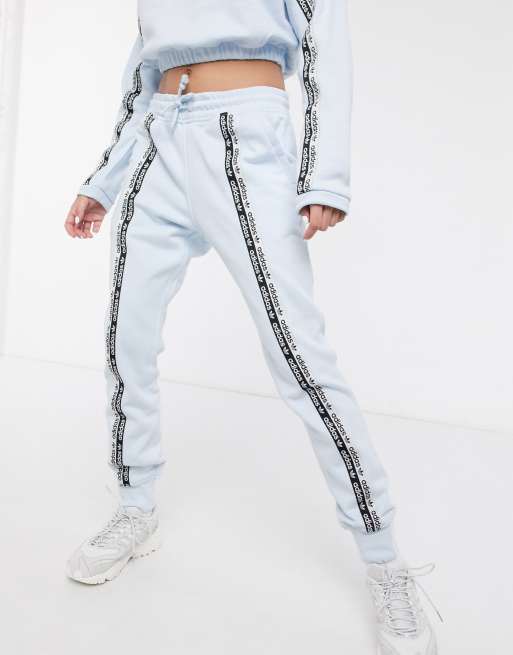 Adidas sales periwinkle joggers