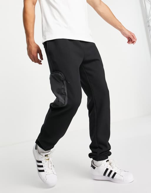 adidas Originals - RYV - Joggers neri con tasche sulle gambe