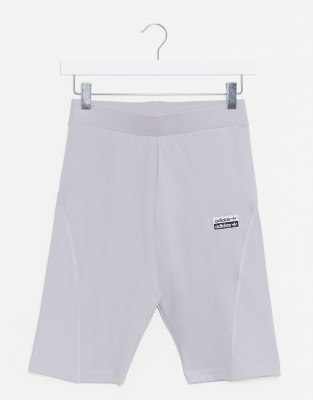 lilac adidas shorts