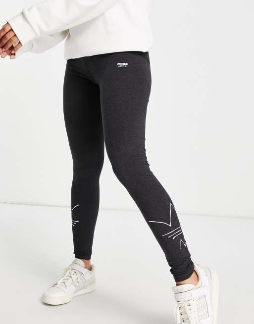 adidas Originals Women's 3 R.Y.V. Tights (XS, Black) at