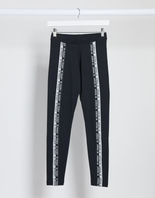 adidas originals ryv trefoil leggings in gray