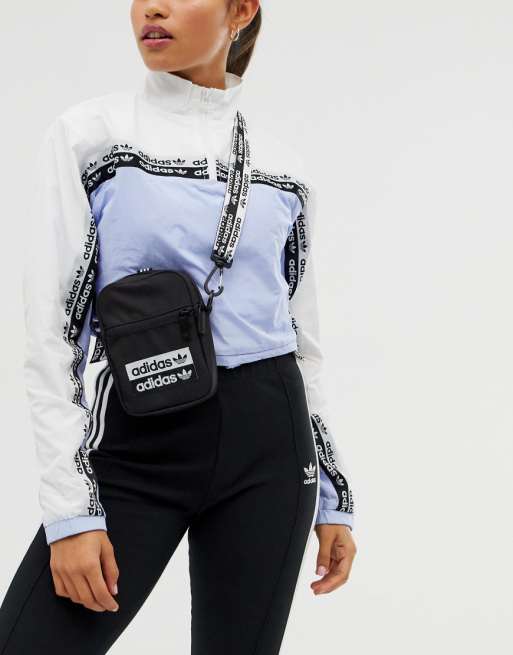 adidas Originals RYV mini multiway festival bag with logo taping adidas Originals RYV mini multiway festival bag with logo taping