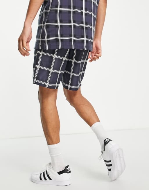 Adidas cheap checkered shorts