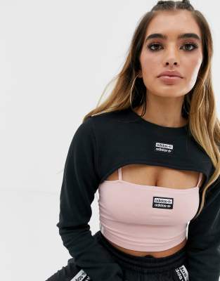 adidas shrug top