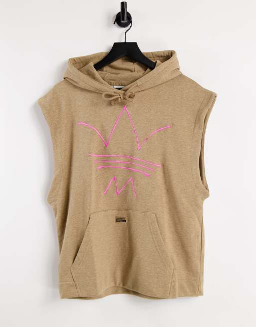 Adidas originals store sleeveless hoodie