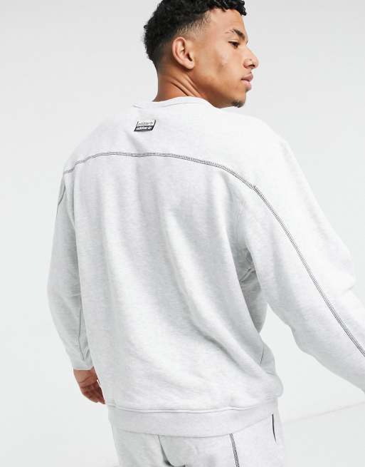 Ryv sweatshirt clearance grey